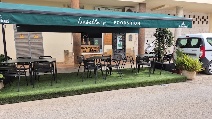 Isabella's Foodshion Bar restaurante. Dias 23,24,25 de Junio permaneceremos cerrado.